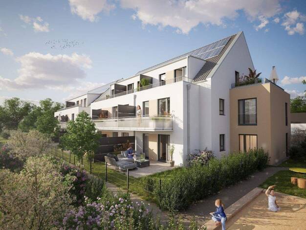 Terrassenwohnung zum Kauf - Neubau provisionsfrei 473.768 € 3 Zimmer 82 m² EG frei ab 28.02.2027 Am Sailersberg 1 Röthenbach Röthenbach an der Pegnitz 90552