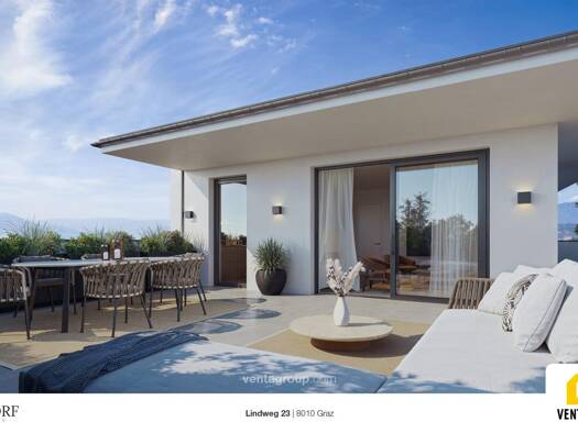 Penthouse zum Kauf - Erstbezug 967.159 € 4 Zimmer 111 m² Lindweg 23 Geidorf Graz 8010