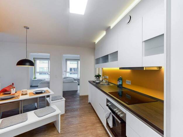 Studio zur Miete 565 € 1 Zimmer 12 m² EG frei ab 01.05.2026 Ostendstraße Oberschöneweide Berlin 12459