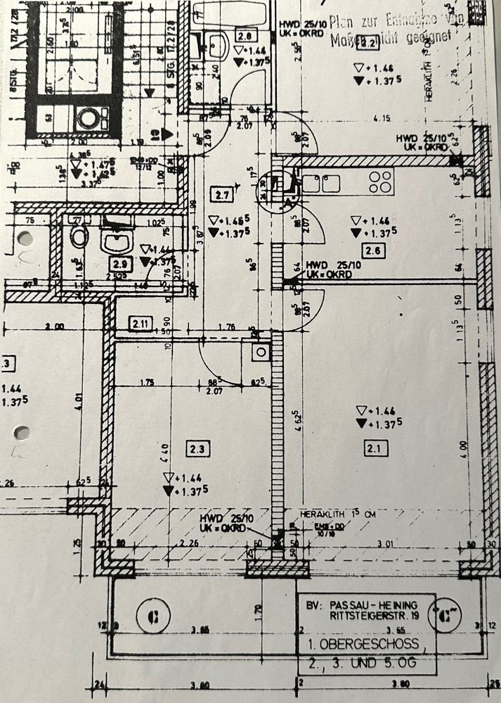 Wohnung zum Kauf 229.000 € 3 Zimmer 80 m²<br/>Wohnfläche 3.<br/>Geschoss Heining Passau 94036