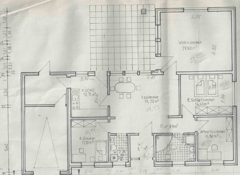 Einfamilienhaus zur Miete 1.300 € 4 Zimmer 135 m² 664 m² Grundstück frei ab sofort Gadenstedt Ilsede 31246