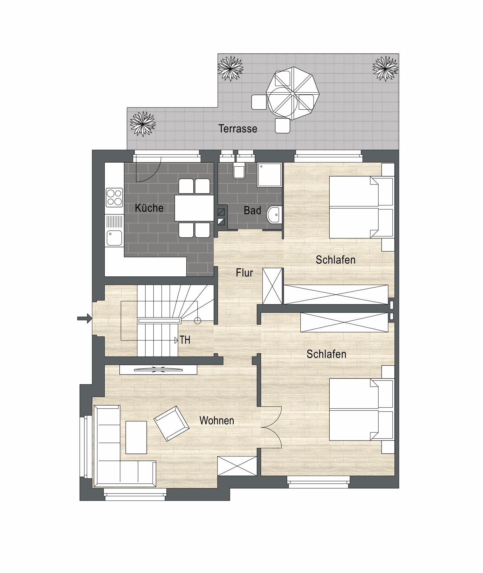 Mehrfamilienhaus zum Kauf 1.200.000 € 8 Zimmer 209 m²<br/>Wohnfläche 640 m²<br/>Grundstück Bilk Düsseldorf / Himmelgeist 40225