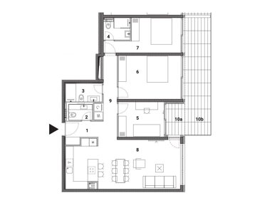 Wohnung zum Kauf 441.800 € 4 Zimmer 98 m² 4. Geschoss Stara Tresnjevka