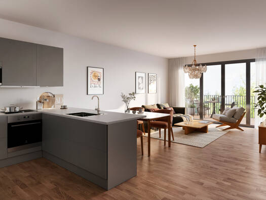 Terrassenwohnung zum Kauf - Erstbezug 832.000 € 4 Zimmer 101 m² 1. Geschoss Weißensee Berlin 13086