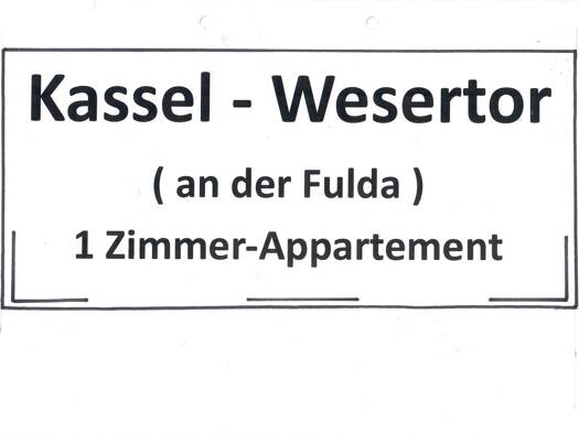 Wohnung zum Kauf 59.900 € 1 Zimmer 24 m² frei ab sofort Wesertor Kassel 34125
