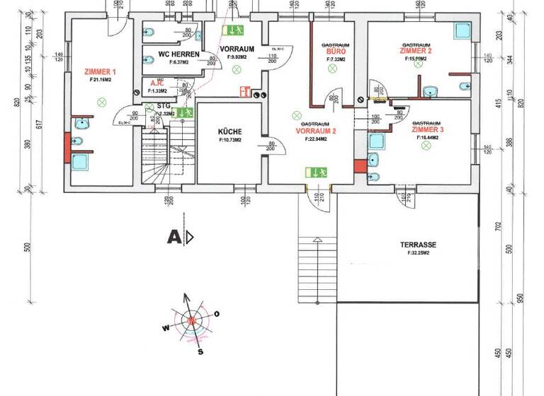 Bürogebäude zum Kauf als Kapitalanlage geeignet 956 € 13 Zimmer 523 m² 960 m² Grundstück Köppling Köppling 8565