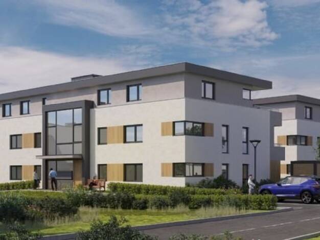 Terrassenwohnung zum Kauf - Erstbezug provisionsfrei als Kapitalanlage geeignet 444.000 € 3 Zimmer 87,1 m² Oderstraße 4 Oberjesingen Herrenberg 71083