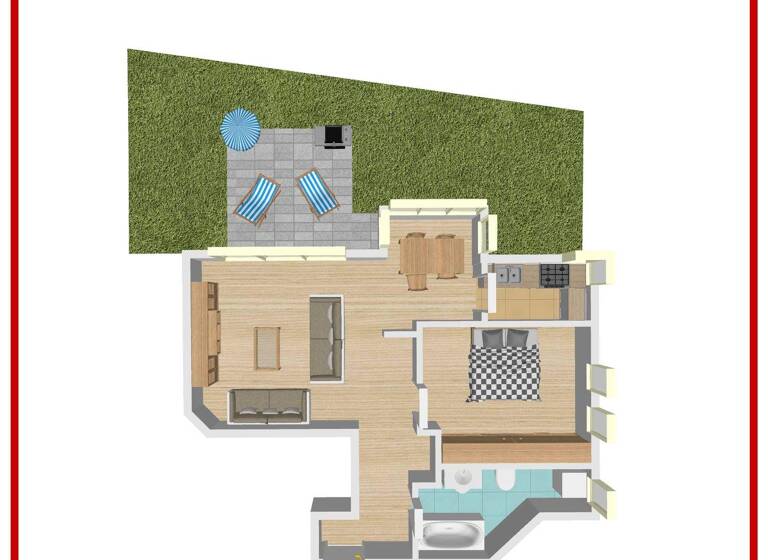 Wohnung zum Kauf 199.000 € 2,5 Zimmer 56 m² EG frei ab sofort Winnenden 71364