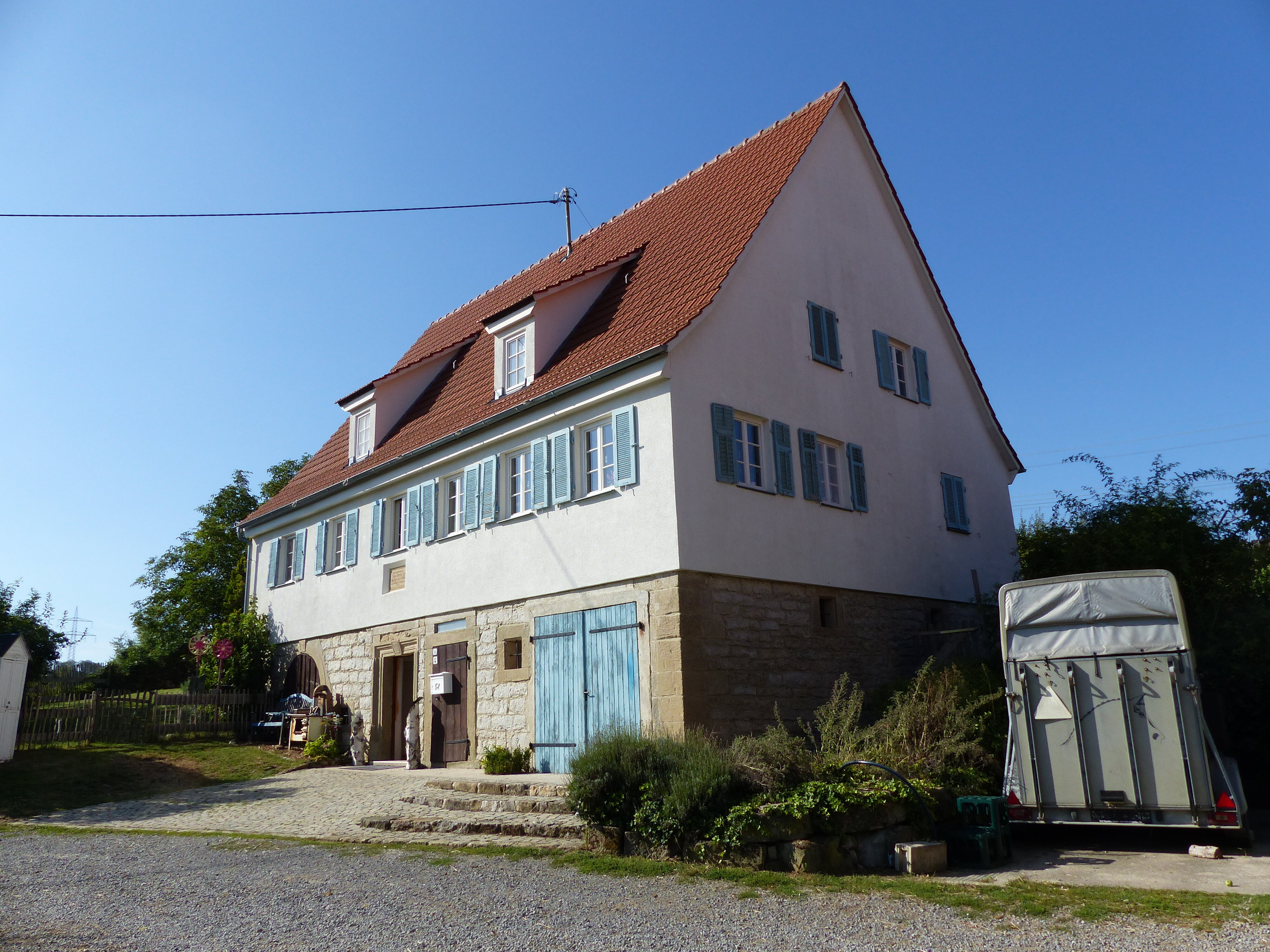 Bauernhaus zum Kauf 690.000 € 7,5 Zimmer 180 m²<br/>Wohnfläche 2.578 m²<br/>Grundstück Pfahlbach Zweiflingen 74639