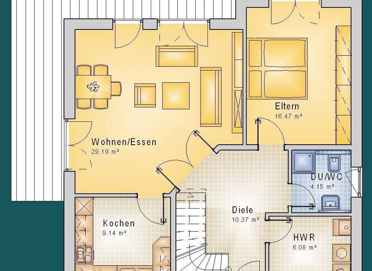 Einfamilienhaus zum Kauf provisionsfrei 353.900 € 5 Zimmer 130 m² 602 m² Grundstück Diepholz Wagenfeld 49419