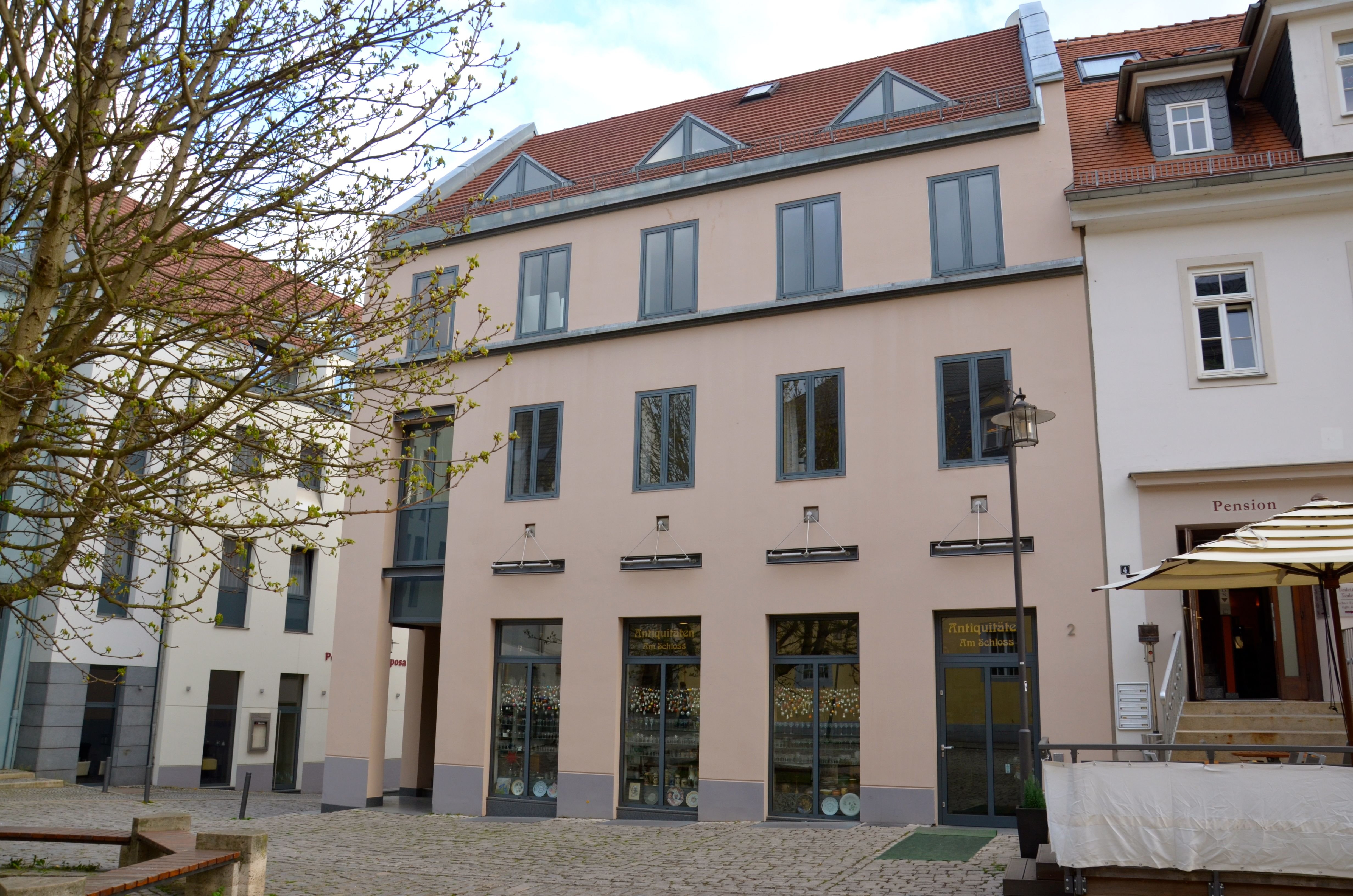 Wohnung zur Miete 840 € 2 Zimmer 84 m²<br/>Wohnfläche 3.<br/>Geschoss Obere Schlossgasse 2 Altstadt Weimar 99423