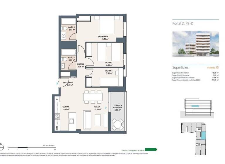 Wohnung zum Kauf 517.000 € 4 Zimmer 114 m² Alicante 03001