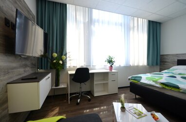 Wohnung zur Miete Wohnen auf Zeit 1.326 € 1 Zimmer 29 m² frei ab 01.08.2024 Kaiserstraße Messehalle Offenbach am Main 63065
