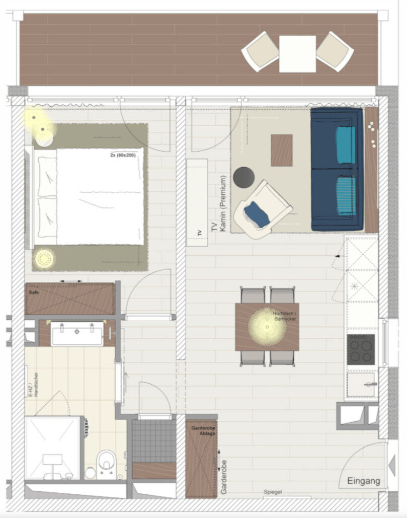 Wohnung zum Kauf 266.500 € 2 Zimmer 55 m²<br/>Wohnfläche Am Seeufer 50 Waren Waren 17192