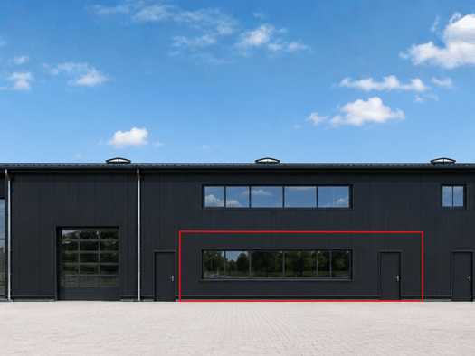Lagerhalle zur Miete - Erstbezug 3.950 € 362,7 m² Lagerfläche Schmarl Nordwest 1 18069