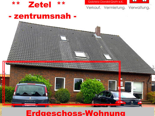 Wohnung zur Miete 495 € 2 Zimmer 55 m² frei ab 01.05.2026 Zetel 26340