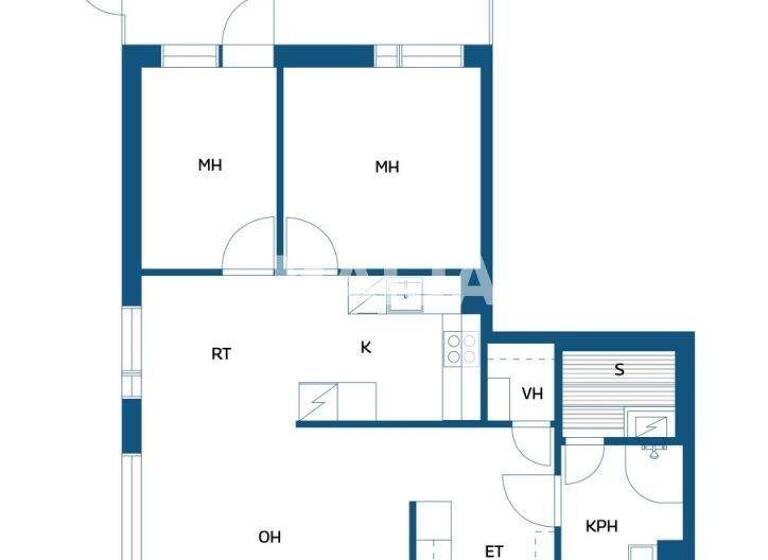 Studio zum Kauf 149.000 € 3 Zimmer 64 m² 1. Geschoss Kaskitie 1 Porvoo 06150