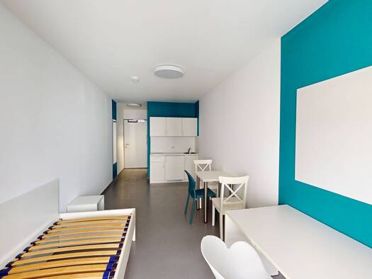 Wohnung zur Miete 567 € 1 Zimmer 24,2 m² EG Ederstraße 14 Bockenheim Innenstadt II 60486