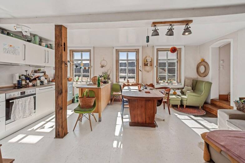 Maisonette zum Kauf provisionsfrei 577.000 € 7 Zimmer 155 m² 1. Geschoss Zehntscheune 2 Bad Nauheim - Kernstadt Bad Nauheim 61231