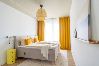 Wohnung zur Miete - Erstbezug 640 € 2 Zimmer 45,7 m² 5. Geschoss Riebeckstraße 35 Reudnitz-Thonberg Leipzig / Reudnitz-Thonberg 04317