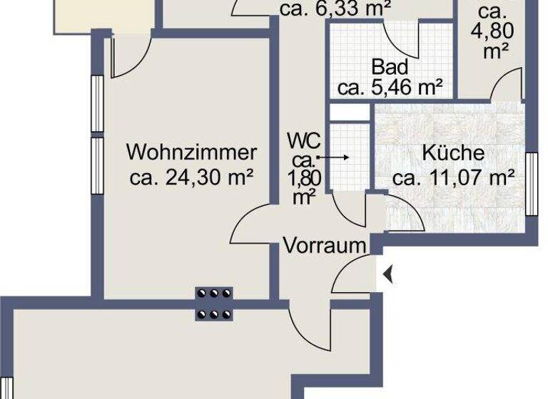 Wohnung zum Kauf 549.000 € 5 Zimmer 141,6 m² 2. Geschoss Salzburg 5020
