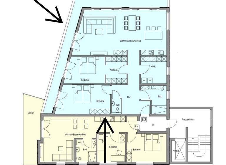 Penthouse zum Kauf provisionsfrei 855.750 € 4 Zimmer 163 m² Hardheim 74736