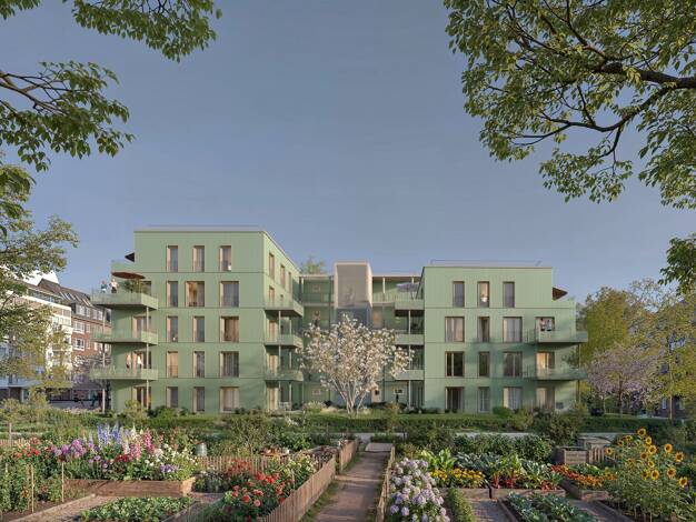 Wohnung zum Kauf - Neubau provisionsfrei 394.900 € 2 Zimmer 65,7 m² 1. Geschoss frei ab 01.05.2028 Nippes Nippes 50733