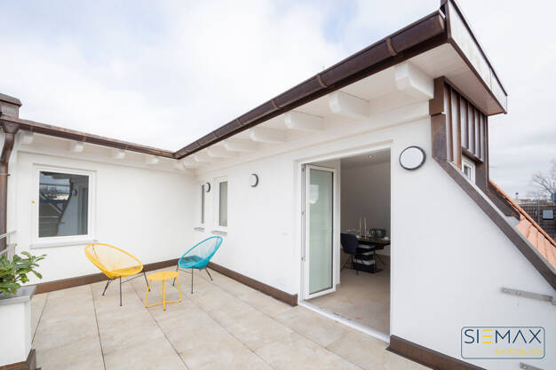 Penthouse zur Miete 1.100 € 1 Zimmer 60 m² Links der Wertach - Süd Augsburg 86154