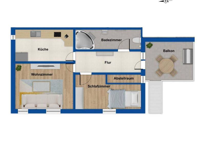 Wohnung zum Kauf 95.000 € 2 Zimmer 52 m² Owschlag 24811