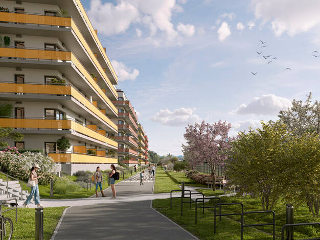 Wohnung zum Kauf - Neubau 741.000 € 5 Zimmer 119,1 m² 7. Geschoss Dösner Weg 6 Zentrum-Südost Leipzig 04103