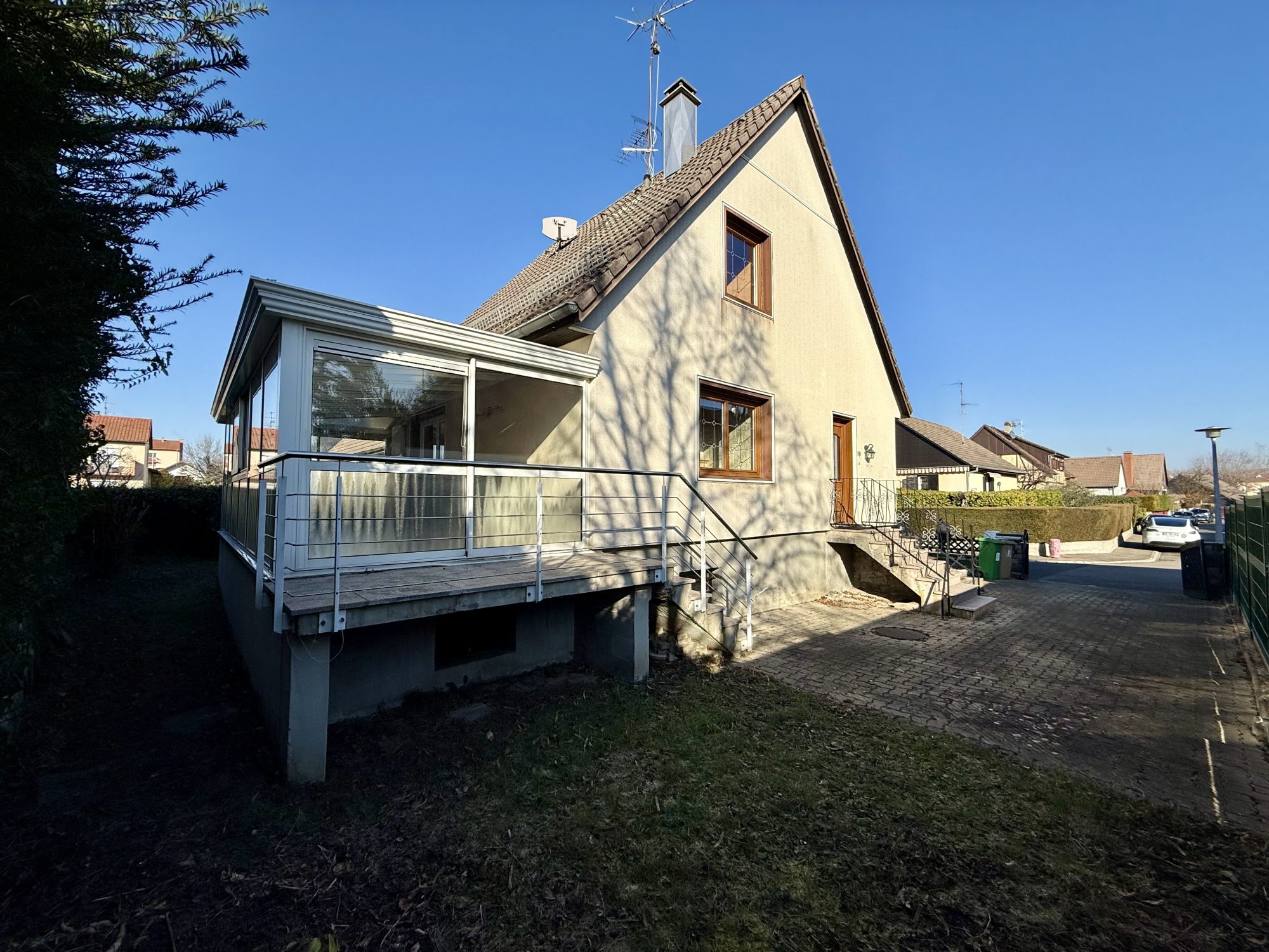 Haus zum Kauf 420.000 € 6 Zimmer 110 m²<br/>Wohnfläche 343 m²<br/>Grundstück Nord Huningue 68330