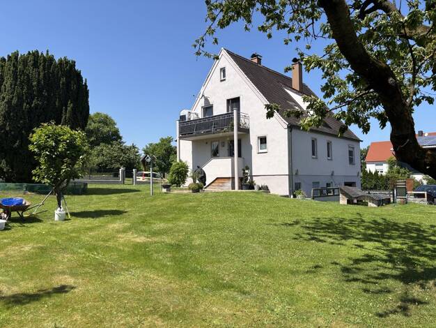 Einfamilienhaus zum Kauf 320.000 € 5 Zimmer 160 m² 2.887 m² Grundstück Niederhofen Oettingen 86732