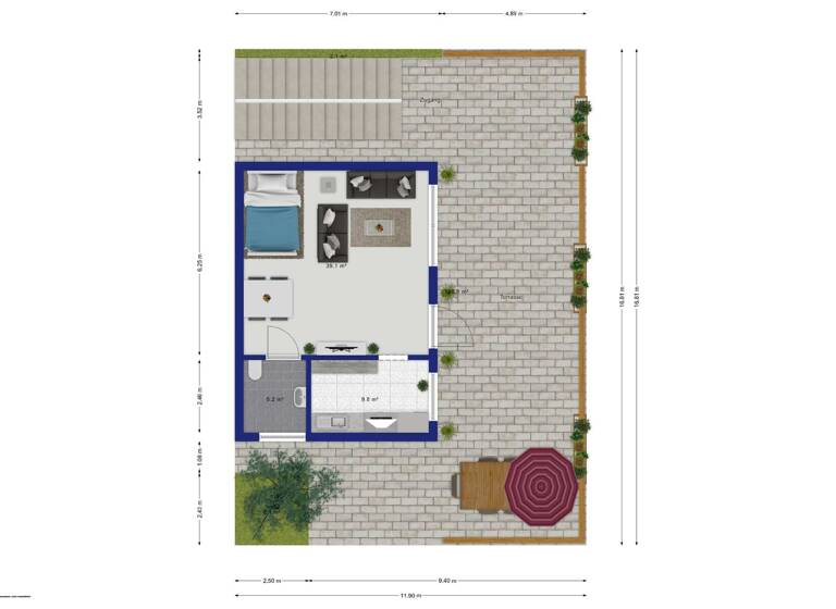 Freizeitgrundstück zum Kauf 55.000 € 1.200 m² Grundstück Maua Jena 07751