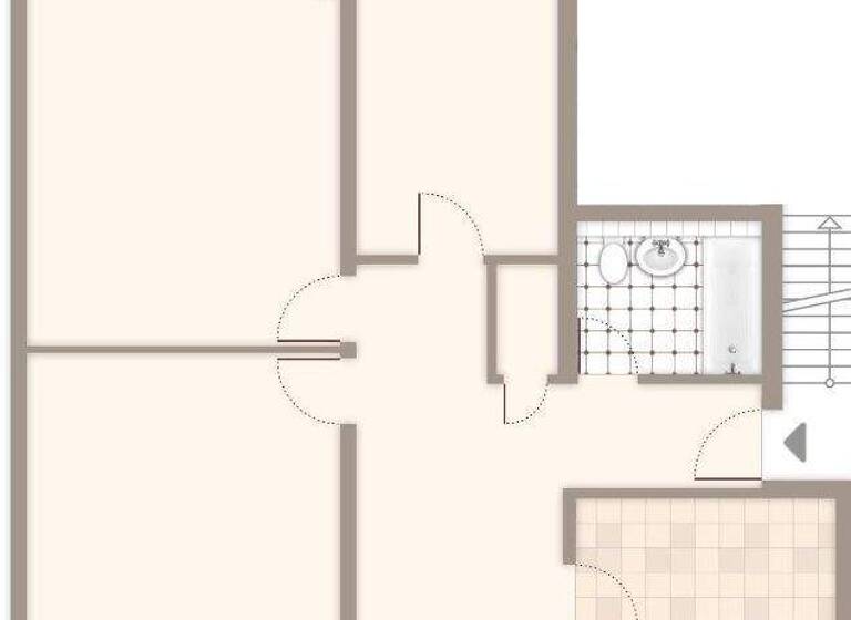 Wohnung zur Miete 729 € 3 Zimmer 76,2 m² 3. Geschoss frei ab 02.03.2026 Kreuzhütte 36 Wickrath Mönchengladbach 41189