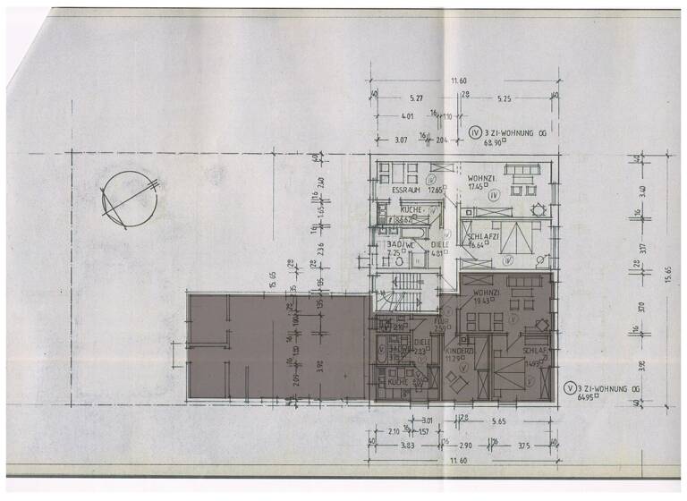 Wohnung zum Kauf 239.000 € 3 Zimmer 69 m²<br/>Wohnfläche 1.<br/>Geschoss Wallstadt Mannheim 68259
