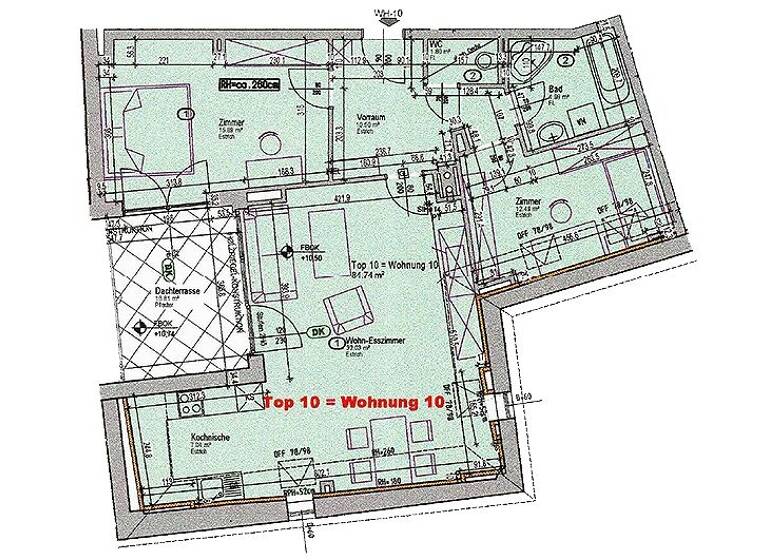 Wohnung zur Miete 762 € 85 m² Grätzl 5/16 Eggenburg 3730
