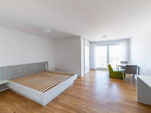 Wohnung zur Miete 800 € 1 Zimmer 31,4 m² frei ab sofort Wernerstraße 18 Feuerbach Feuerbach 70469