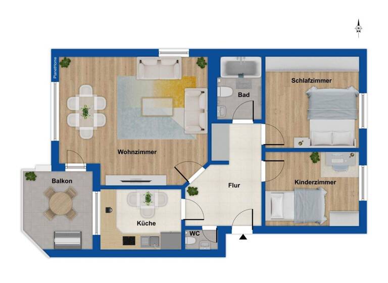 Wohnung zum Kauf 249.000 € 3 Zimmer 80,3 m² Elberfeld Wuppertal 42109