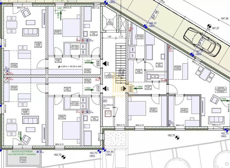 Studio zum Kauf 367.408 € 3 Zimmer 94,2 m² 1. Geschoss frei ab sofort Irrel 54666