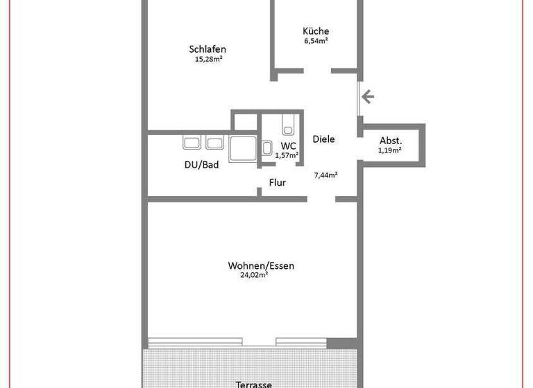 Wohnung zum Kauf 249.000 € 2 Zimmer 64 m² 6. Geschoss Nord Sindelfingen 71067