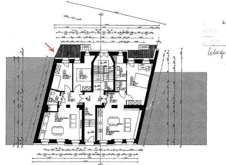 Wohnung zur Miete 630 € 3 Zimmer 58,7 m² 1. Geschoss frei ab sofort Zwenkauer Str. 9 Markranstädt 04420