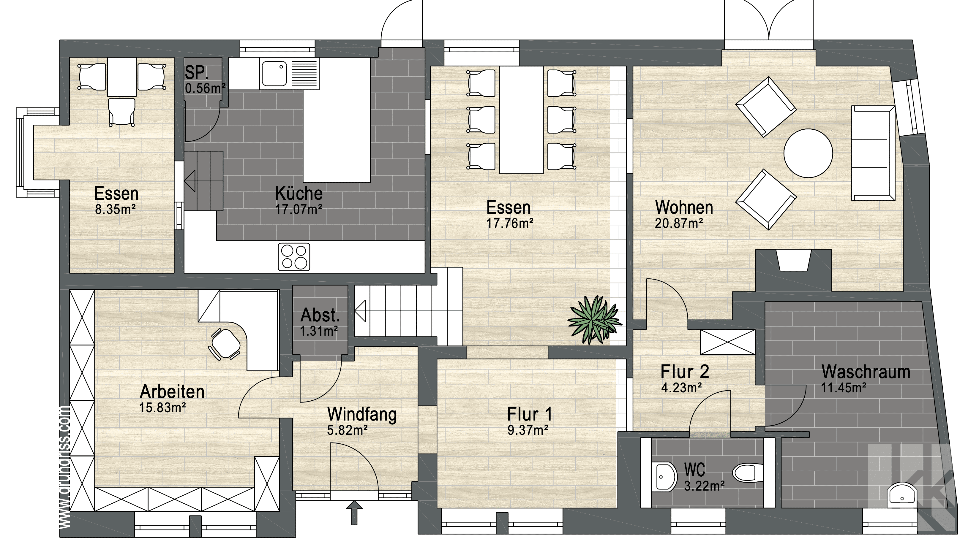 Einfamilienhaus zum Kauf 450.000 € 6 Zimmer 192 m²<br/>Wohnfläche 1.121 m²<br/>Grundstück Jembke 38477