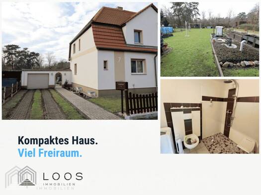 Doppelhaushälfte zum Kauf 119.000 € 3 Zimmer 90 m² 785 m² Grundstück Henriette Sallgast 03238