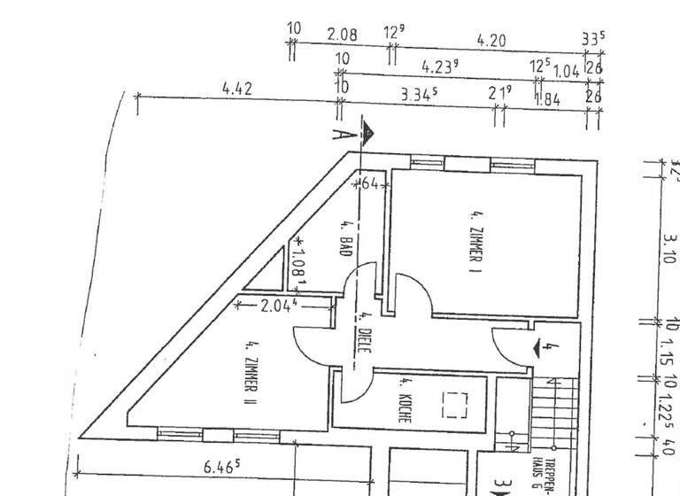 Wohnung zum Kauf provisionsfrei 135.000 € 2 Zimmer 36 m² 1. Geschoss Trier-Ost Trier 54295