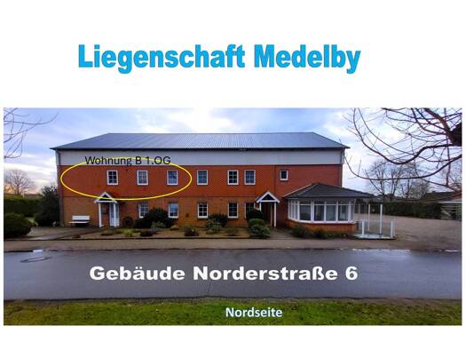 Wohnung zur Miete 380 € 2 Zimmer 48,5 m² Geschoss 1/2 frei ab 15.05.2026 Norderstraße 6 Medelby 24994