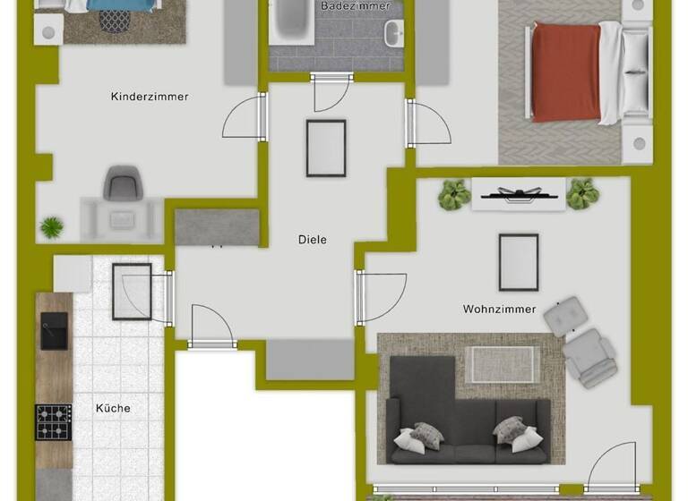 Wohnung zum Kauf 189.000 € 3 Zimmer 91 m² frei ab sofort Altstadt Magdeburg 39104