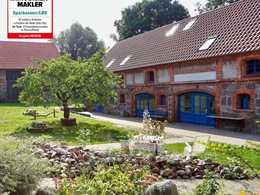 Bauernhaus zum Kauf provisionsfrei 656.000 € 10 Zimmer 300 m² 8.430 m² Grundstück frei ab sofort Preddöhl Kümmernitztal 16945