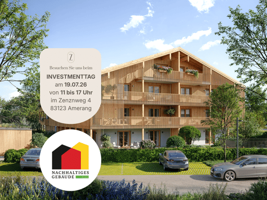 Wohnung zum Kauf - Erstbezug provisionsfrei 749.900 € 4 Zimmer 131,8 m² EG Zenznweg 4 Kammer Amerang 83123