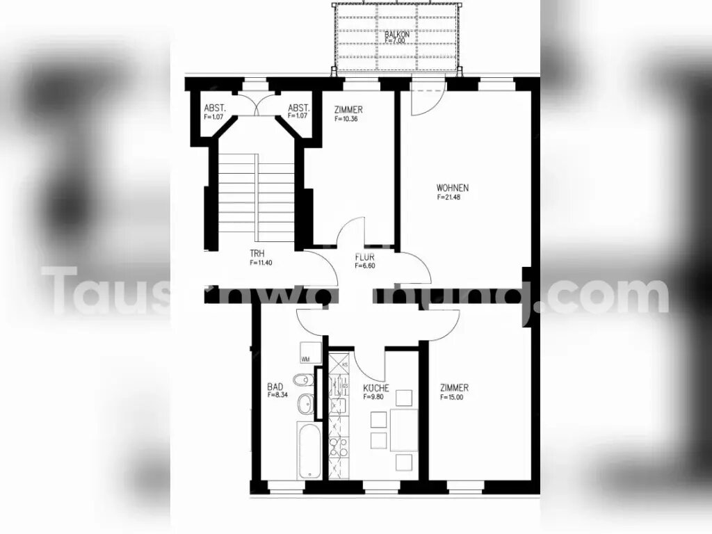 Wohnung zur Miete 650 € 3 Zimmer 74 m²<br/>Wohnfläche 1.<br/>Geschoss Stern Potsdam 14480