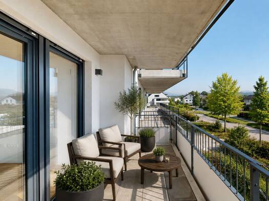 Wohnung zur Miete - Erstbezug 960 € 2 Zimmer 51,2 m² 2. Geschoss frei ab 01.09.2026 Habsburger Straße 9 Wyhlen Grenzach-Whylen 79639